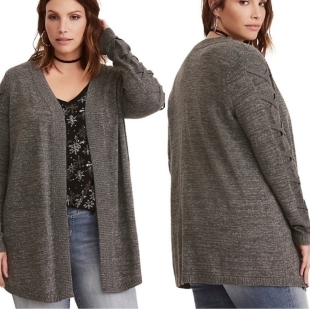 [Torrid] Crossed Arm Open Cardigan - Size 2